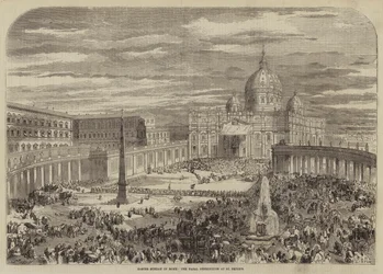 Easter Sunday in Rome, the Papal Benediction at St. Peter